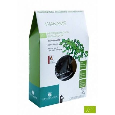 Wakame en cajita BIO 25gr-PORTOMUI&Ntilde;OS