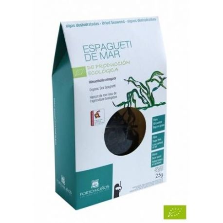 Espagueti de mar cajita BIO 25gr-PORTOMUI&Ntilde;OS