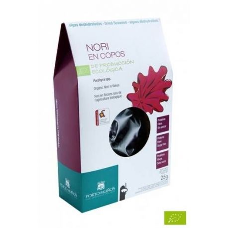 Nori en copos en cajita BIO 25gr-PORTOMUI&Ntilde;OS