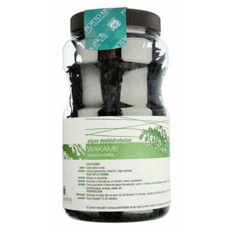 Wakame en Bote BIO 100gr-PORTOMUI&Ntilde;OS