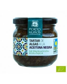 Tartar de algas a la aceituna negra 212 gr .