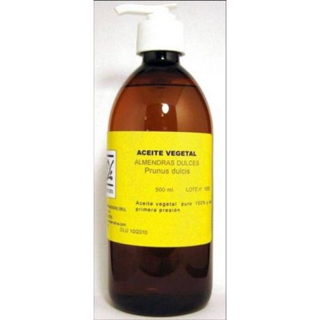 Aceite Vegetal almendras 500ml HERBARON*