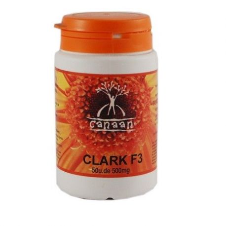 Clark F3 50 caps. 500mg ( Terapia Clark).- CANAAN