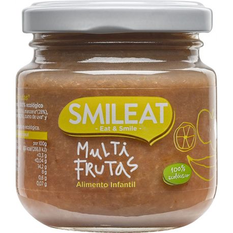 Potito Multifrutas+Mango BIO 130gr SMILEAT
