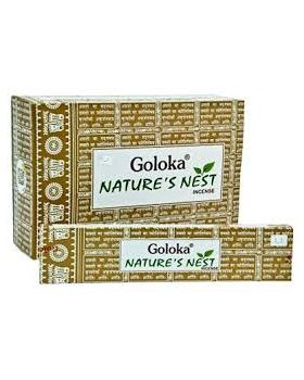 Nag champa GOLOKA NATURE´Nest incienso caja 16 gr