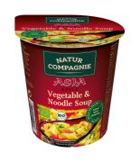 Vaso Instan Asia pasta y Verduras BIO 50 gr