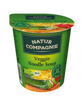 Vaso Instan sopa verduras con tallarines BIO 50 gr