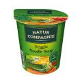 Vaso Instan sopa verduras con tallarines BIO 50 gr