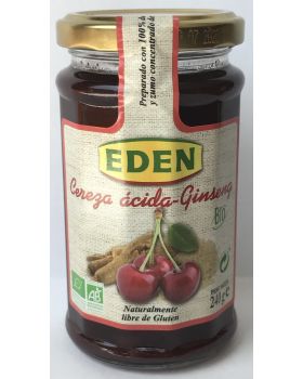 Mermelada de cereza acida- ginseng BIO 240 gr- GRANOVITA