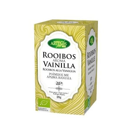 Rooibos Vainilla FILTROS 20 uni. BIO ARTEMIS