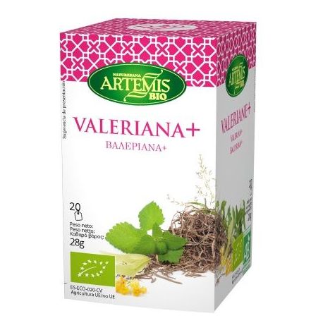 Valeriana , FILTROS 20 uni. BIO ARTEMIS