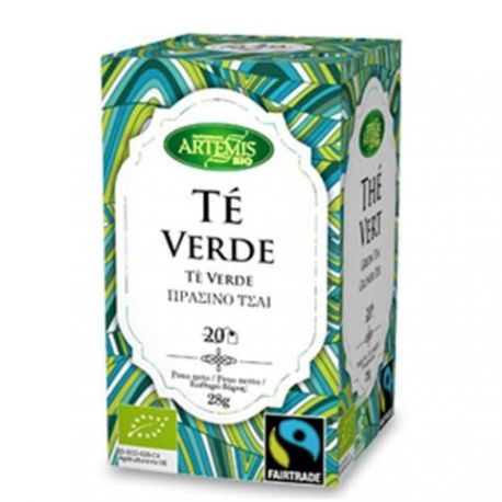T&eacute; Verde , FILTROS 20 uni. BIO ARTEMIS
