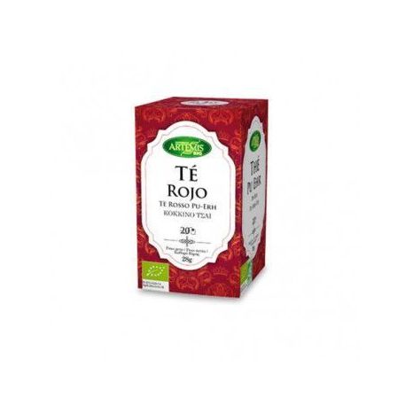 T&eacute; rojo ( Pu Erh), FILTROS 20 uni. BIO ARTEMIS