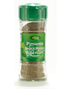 Especies Pimienta negra molida 38 gr. BIO