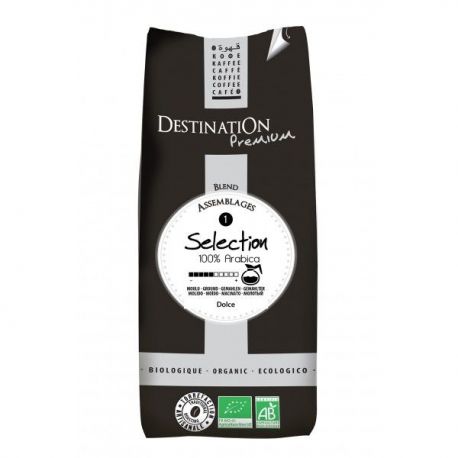 Caf&eacute; Selection 100% Arabica 250 gr BIO DESTINATION