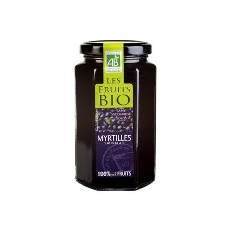Mermelada 100% Fruta Arandanos S/A BIO 300gr DESTI