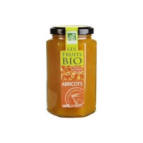 Mermelada 100% Fruta ALBARICOQUE S/A BIO 300gr DES