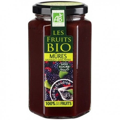 Mermelada 100% Fruta MORA S/A BIO 300gr DESTINATIO