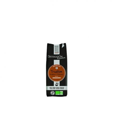Caf&eacute; Tradicion Arabica/Robusta BIO 250 gr DESTINAT