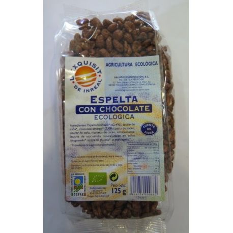 Espelta hinchada con Chocolate BIO 125grECOSALIM