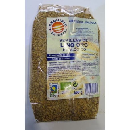 Semilla 500 gr de lino Oro BIO ECOSALIM