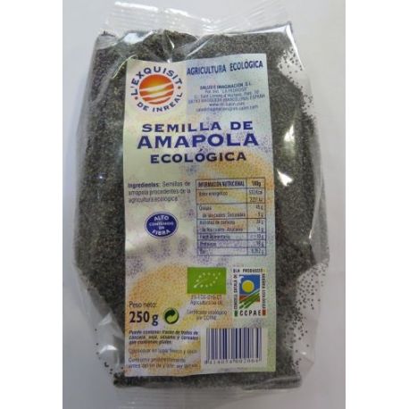 Semillas de amapola BIO 250gr ECOSALIM