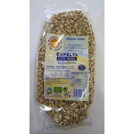 Espelta hinchada con Miel BIO 125gr - ECOSALIM