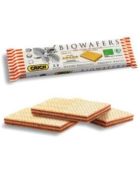 BioWafers a la Crema de Avellana 125 gr BIO