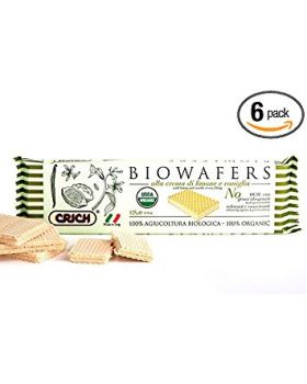 BioWafers a la Crema de Limon y Vainilla 125 gr BIO