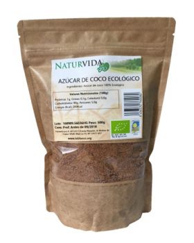 Azúcar de coco 500 gr BIO NATURVIDA