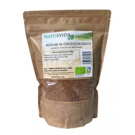 Az&uacute;car de coco 1 KG- BIO - NATURVIDA