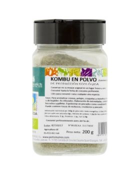 Kombu de azúcar en polvo pet 200gr Kombu de azúcar en polvo pet 200gr