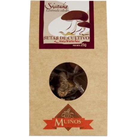 Shitake Bolsa BIO 25 gr PORTO MUI&Ntilde;OS