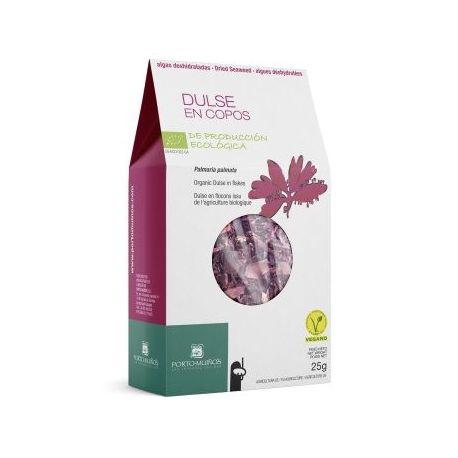 Dulse en cajita BIO 25gr-PORTOMUI&Ntilde;OS