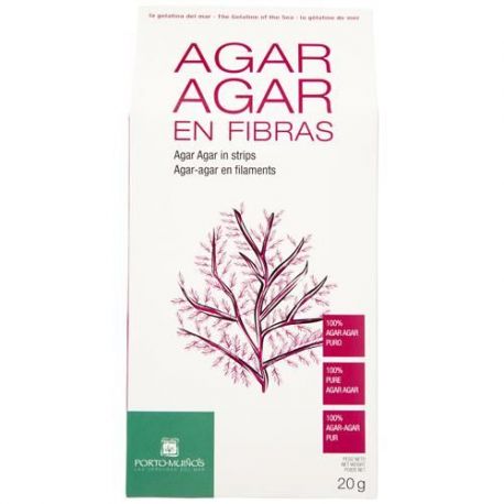 Agar Agar en tiras 25gr . PORTO MUI&Ntilde;OS