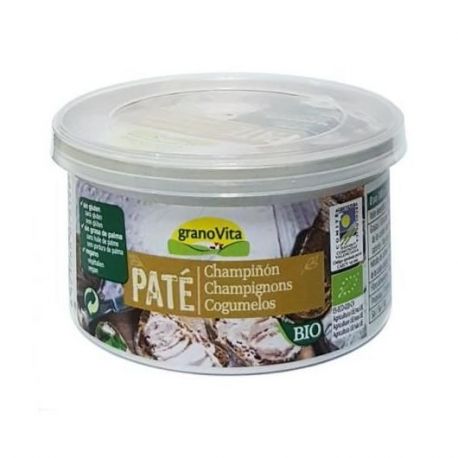 Pate Champi&ntilde;&oacute;n BIO con Girasol 125 gr - GRANOVITA