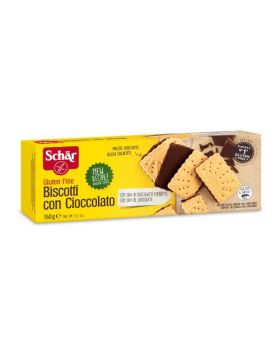 Biscotti choco schar 150 gr .