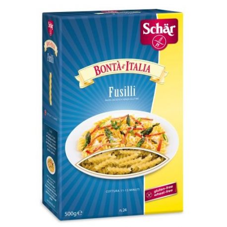 Fusilli SCHAR 500 gr. SIN GLUTEN