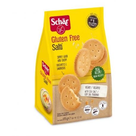 Salti (crackers salados) SIN GLUTEN 175 grs..SCHAR
