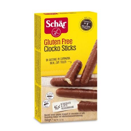 Ciocko Sticks SIN GLUTEN 150grs.SCHAR