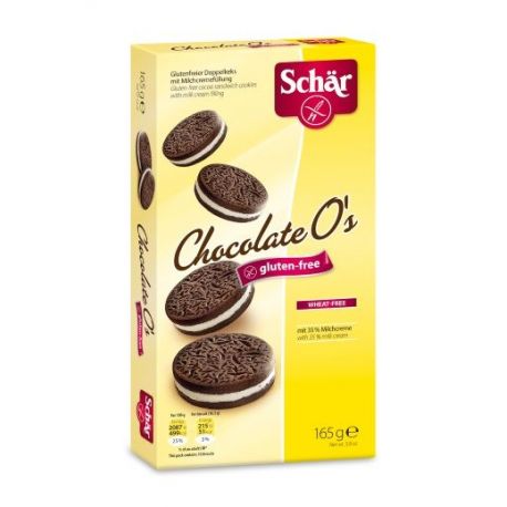 Disco Ciok SIN GLUTEN (Chocolate O`s-165gr - SCHAR