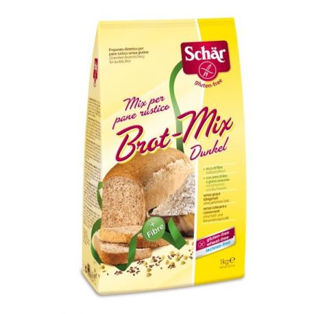 Harina Rustico Brot-Mix 1kg SIN GLUTEN - SCHAR