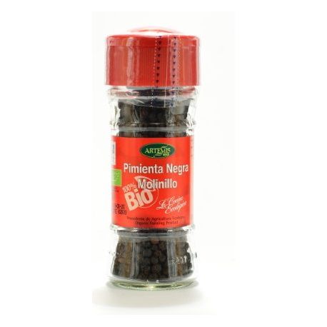 Pimienta Negra Molinillo ESPECIE 40gr BIO-ARTEMIS