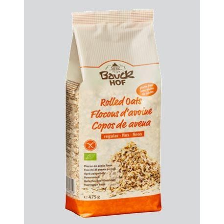Copos SIN GLUTEN Avena Mini Bio 475gr- BAUCHOF