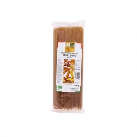 Espaguetti de trigo integral BioKEY 500g .