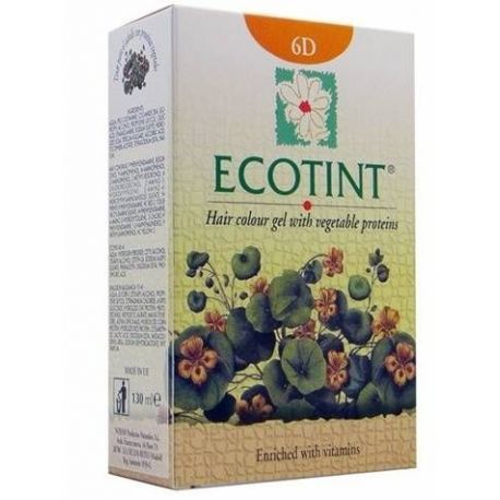 6-D Ecotint Rubio oscuro dorado 120 ml. ECOTINT