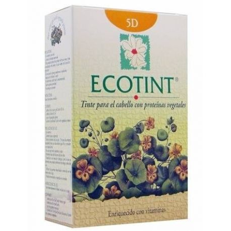 5-D Ecotint Casta&ntilde;o Dorado 120ml. ECOTINT