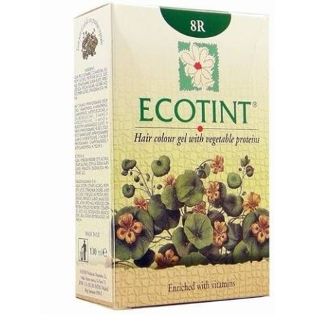 8-R Ecotint rubio claro cobrizo 120 ml ECOTINT