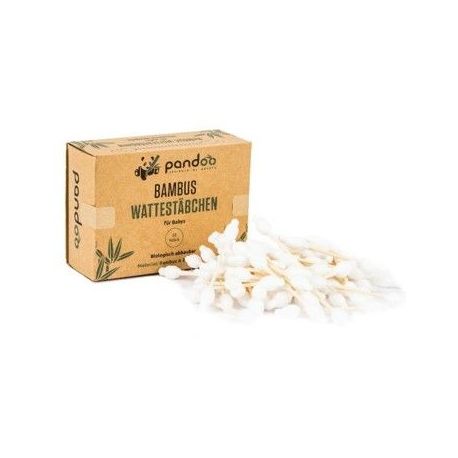 Bastoncillos para BEBE de Bambu 200 Unid, PANDOO