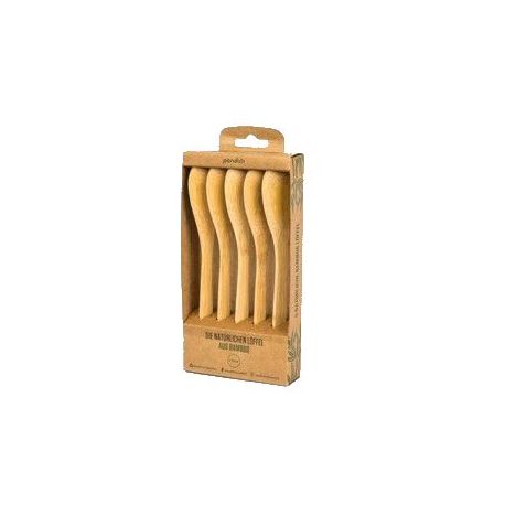 Cucharas de Bambu 5 Unidades PANDOO